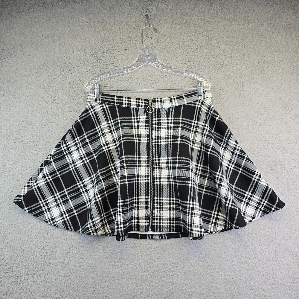 Hot Topic Mini Skirt Women's L Plaid Dark Academia‎ Whimsigoth Sexy Schoolgirl